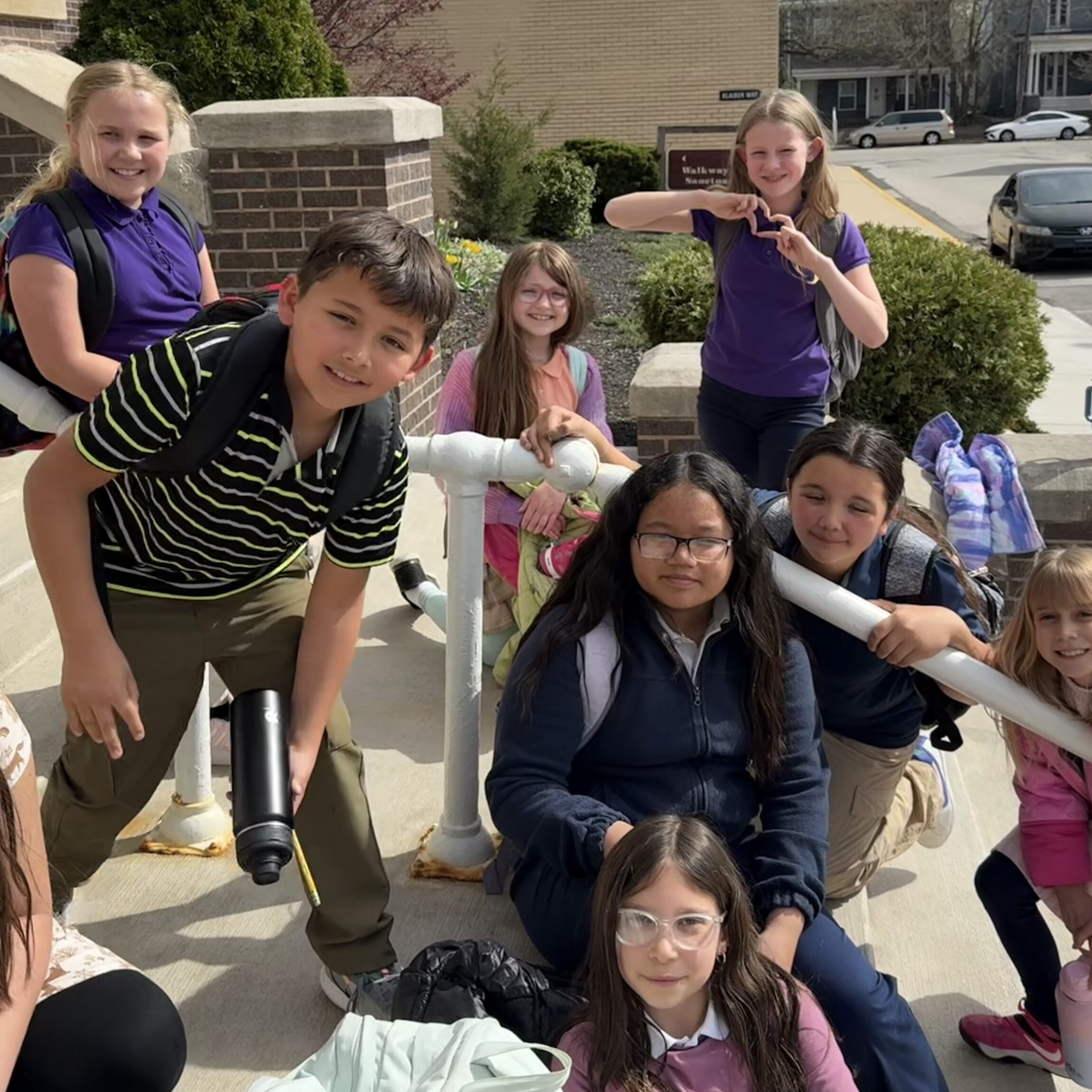 St. James Lutheran School student learning in the classroom