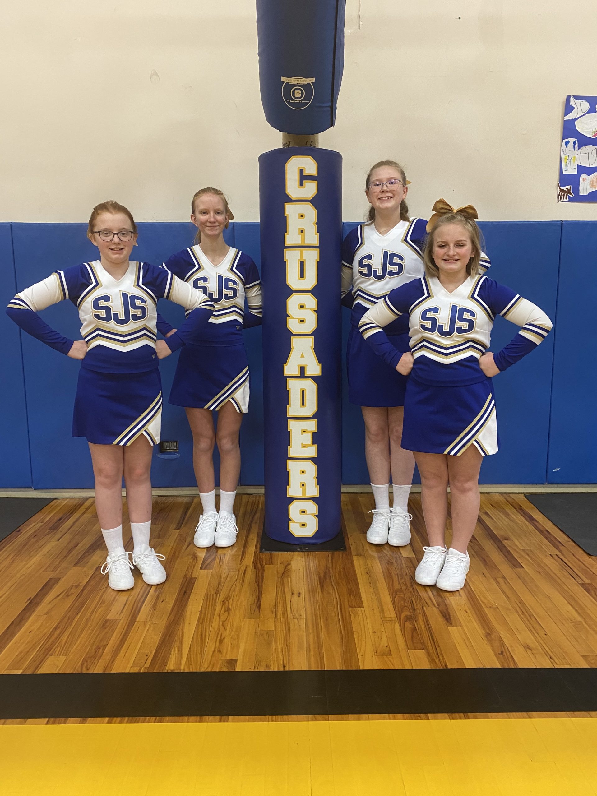 St. James Lutheran School cheer athlete