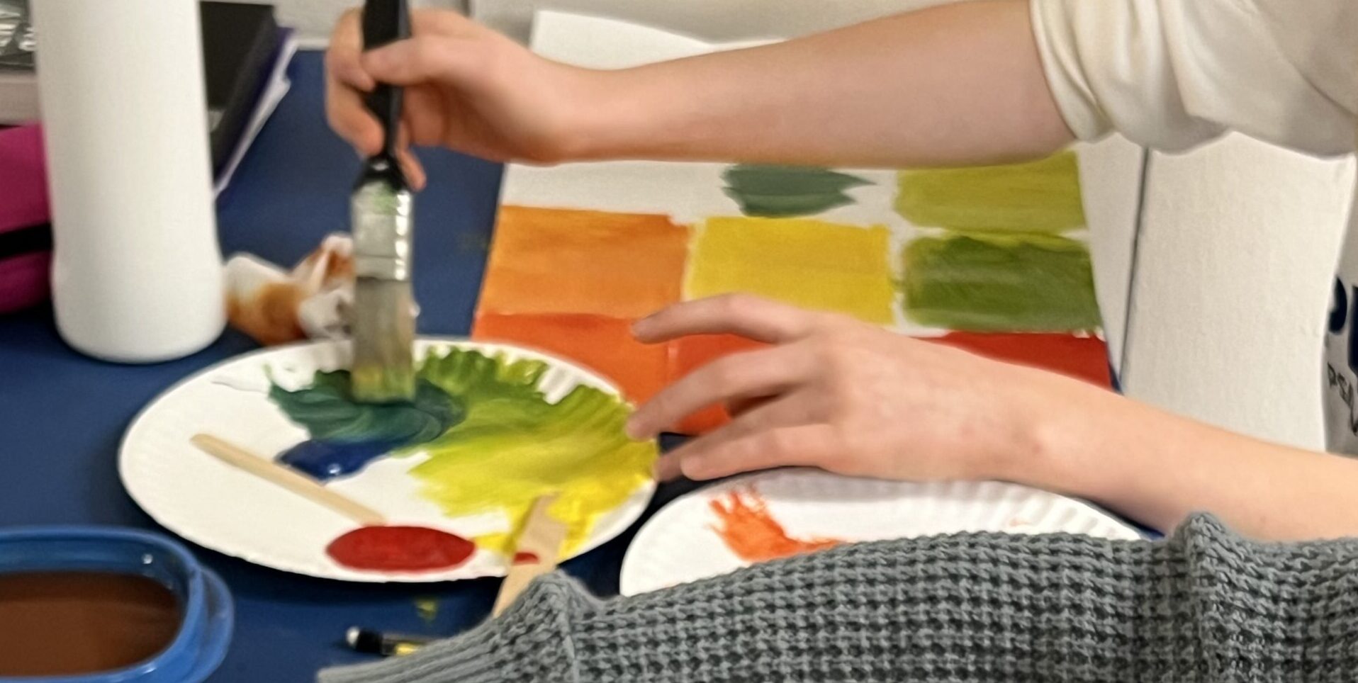 Student art at St. James Lutheran School