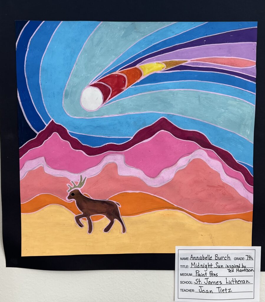 St. James Lutheran School student artwork