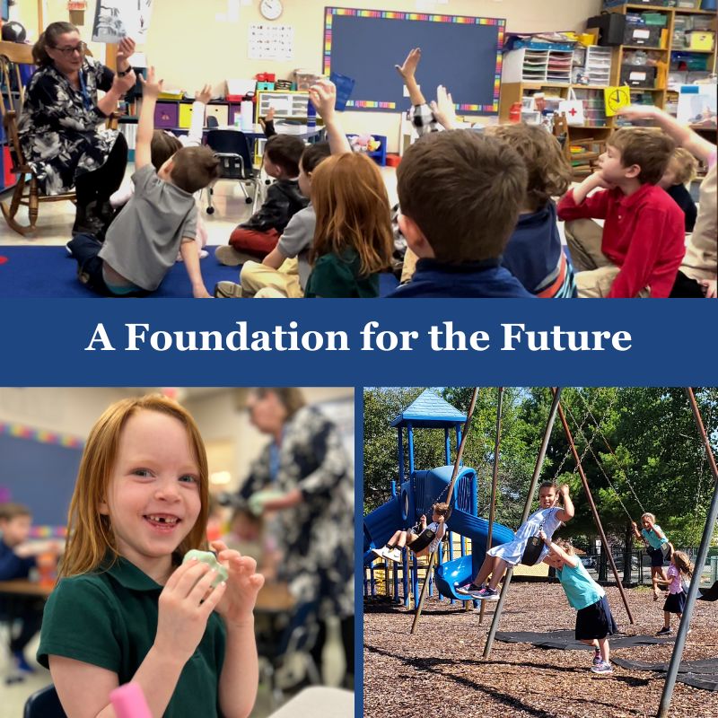 Kindergarten classroom at St. James Lutheran School